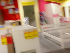 public blowjob in shopping center