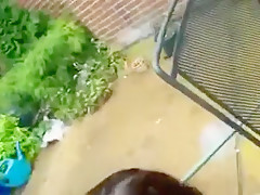 Hottest amateur Brunette, Outdoor adult movie