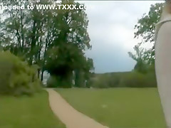 Crazy homemade Fetish, Outdoor porn video