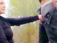 Two couples out in the wilderness
