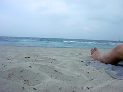 Hot girls pass by as I stroke my dick