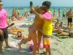 Sexy dolls wearing tight bikinis show off their appetizing curves