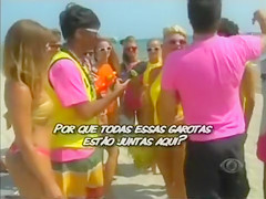 Sexy dolls wearing tight bikinis show off their appetizing curves