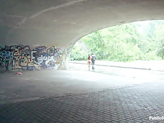 Best Of Europe: Angelica Heart Big Tits, Public Bondage, & Humiliation - PublicDisgrace