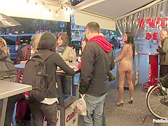 Best Of Europe: Angelica Heart Big Tits, Public Bondage, & Humiliation - PublicDisgrace