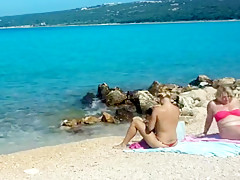 Pag junior sexy blonde bored  fondles her tits