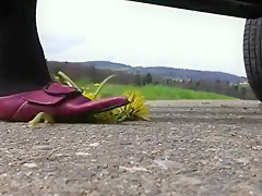 Incredible homemade High Heels, Outdoor porn scene