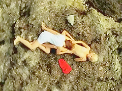 Crazy homemade Lesbian, Outdoor sex scene