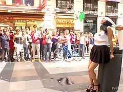 Gorgeous Spanish Model Bianca Resa Is Bound In Madrid - PublicDisgrace