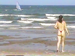 Extreme swimsuit at the beach behind mie university 3