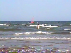 Extreme swimsuit at the beach behind mie university 3