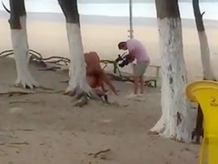 I caught two people copulating at the nearby beach