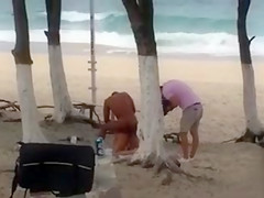 I caught two people copulating at the nearby beach