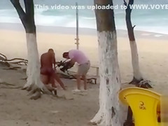 I caught two people copulating at the nearby beach