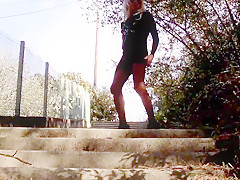 Flashing in the stairs