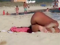 Naked goddess doing some sunbathing