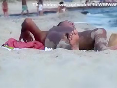 Naked goddess doing some sunbathing