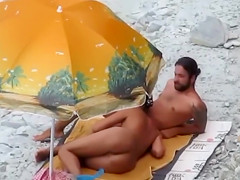 Skinny nudist girl gives head to the extremely horny daddy