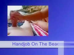 Girl sensually rubs my shaved sausage