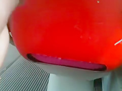 Crazy homemade Outdoor porn scene