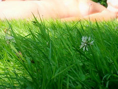 Russian mature nudists expose their private parts