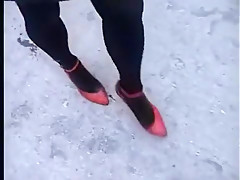 Horny amateur Fetish, High Heels sex movie