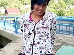 Fabulous pornstar in best teens, brunette porn scene