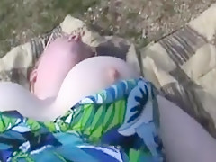 Mature couple country sex play