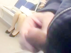 She must see metro flasher