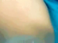 Mutual masturbation inside the pool