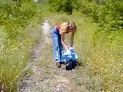 Incredible homemade Solo Girl, Outdoor adult video