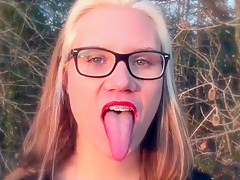 Crazy amateur Teens, Outdoor porn clip