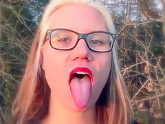 Crazy amateur Teens, Outdoor porn clip
