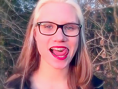 Crazy amateur Teens, Outdoor porn clip