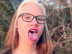 Crazy amateur Teens, Outdoor porn clip