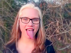 Crazy amateur Teens, Outdoor porn clip