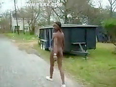 Incredible homemade Outdoor, Public porn clip