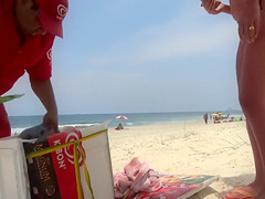 Smallest bikini ever on the juicy maid