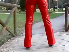 Crazy homemade Latex, Solo Girl xxx scene