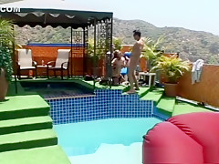 Horny pornstar Channel Chavez in incredible dp, facial sex movie