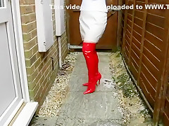 Horny homemade Fetish, High Heels adult video