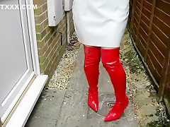 Horny homemade Fetish, High Heels adult video