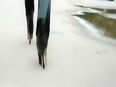 Best amateur High Heels, Outdoor adult video