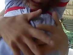 Crazy amateur Outdoor, BDSM xxx clip