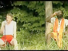 Exotic amateur Celebrities, Outdoor sex clip