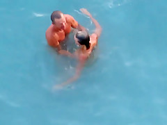 Couple fucking on the beach