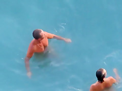 Couple fucking on the beach