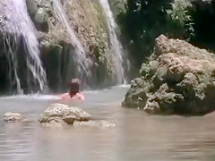 Skinny dipping girls in a sexy Hollywood movie