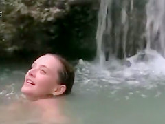 Skinny dipping girls in a sexy Hollywood movie