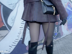 Jeny Smith pantyhose and high heels fetish